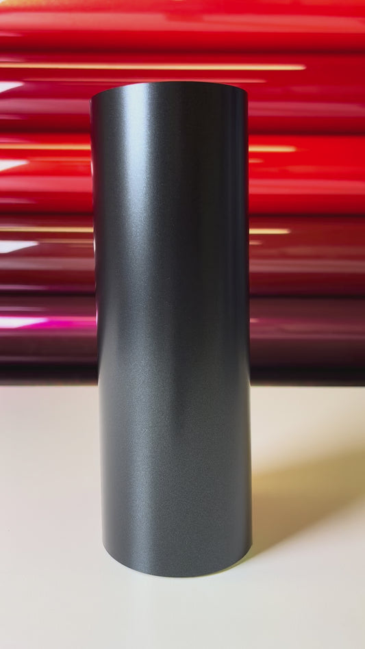 Satin Charcoal Grey – TPU Satin PPF-Effect Vinyl Wrap