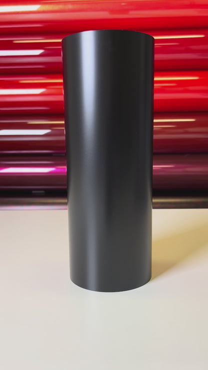 Satin Black – TPU Satin PPF-Effect Vinyl Wrap
