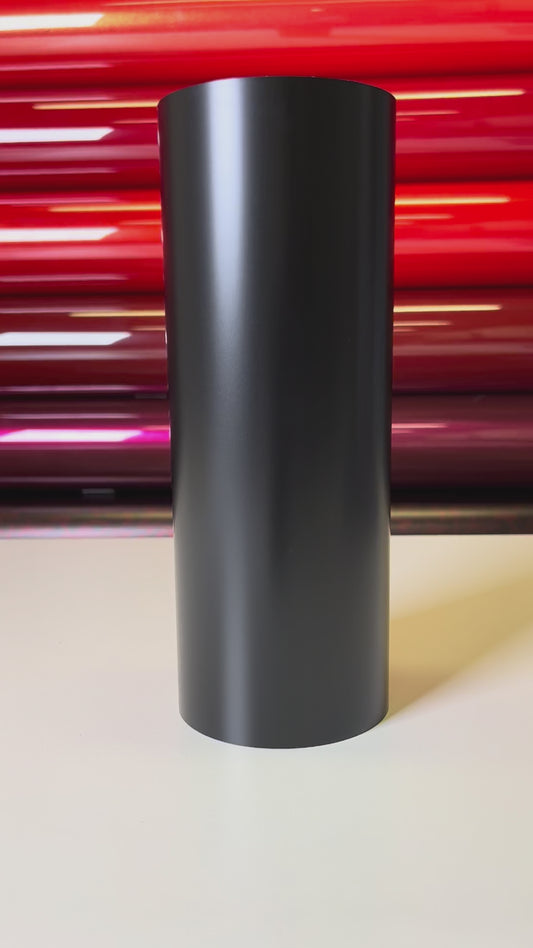 Satin Black – TPU Satin PPF-Effect Vinyl Wrap