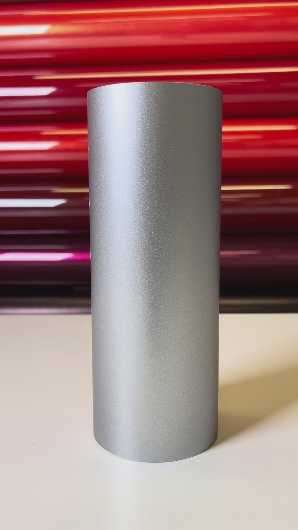 Satin Metallic Silver