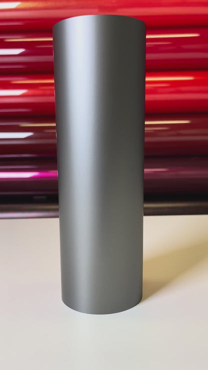 Satin Liquid Silver – TPU Satin PPF-Effect Vinyl Wrap