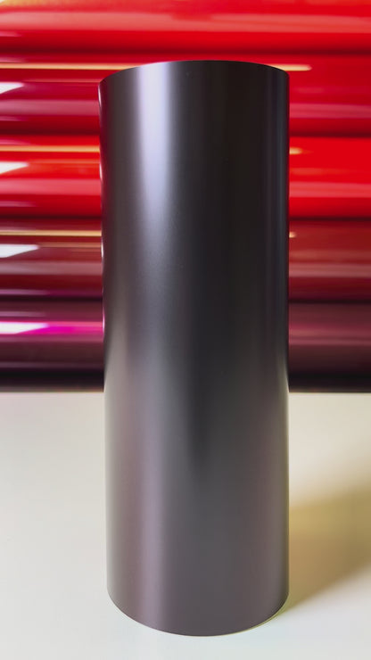 Satin Black Phantom – TPU Satin PPF-Effect Vinyl Wrap